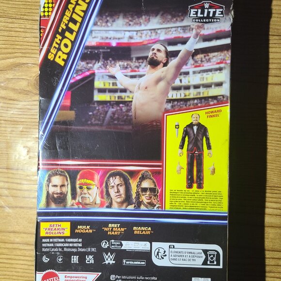 Seth Rollins Wrestlemia Elite Collection Figure Damaged box (AS IS) - Picture 3 of 6